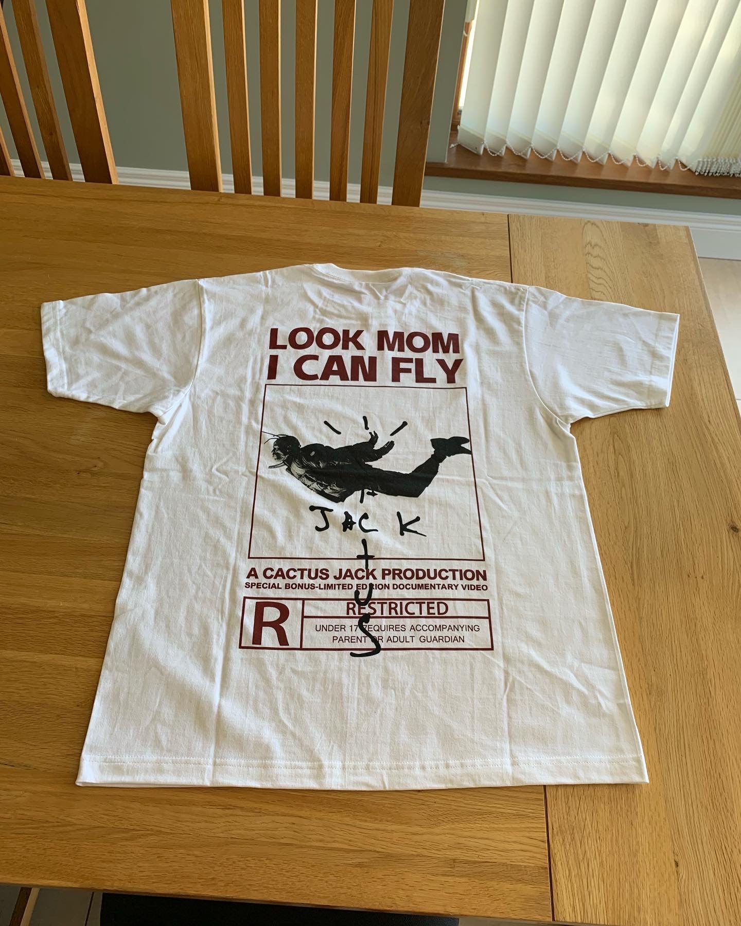 Travis Scott “Look Mom I Can Fly” Graphic Tee
