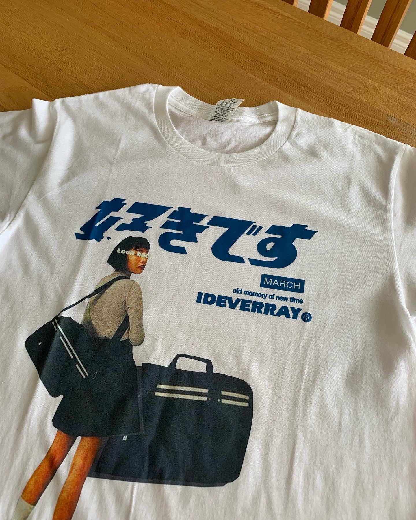 White Tokyo Girl Graphic Tee
