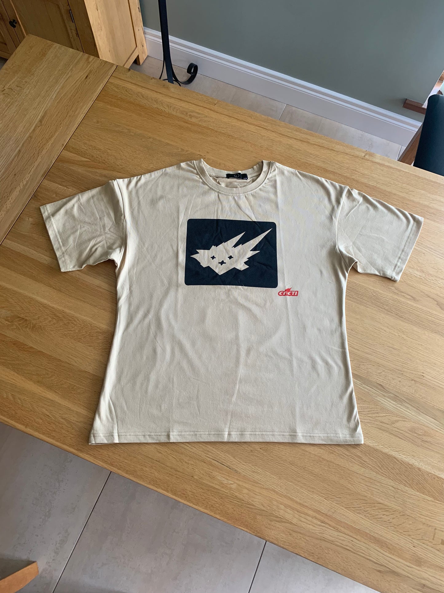Travis Scott Cactus Jack “Cacti” Beige Graphic Tee