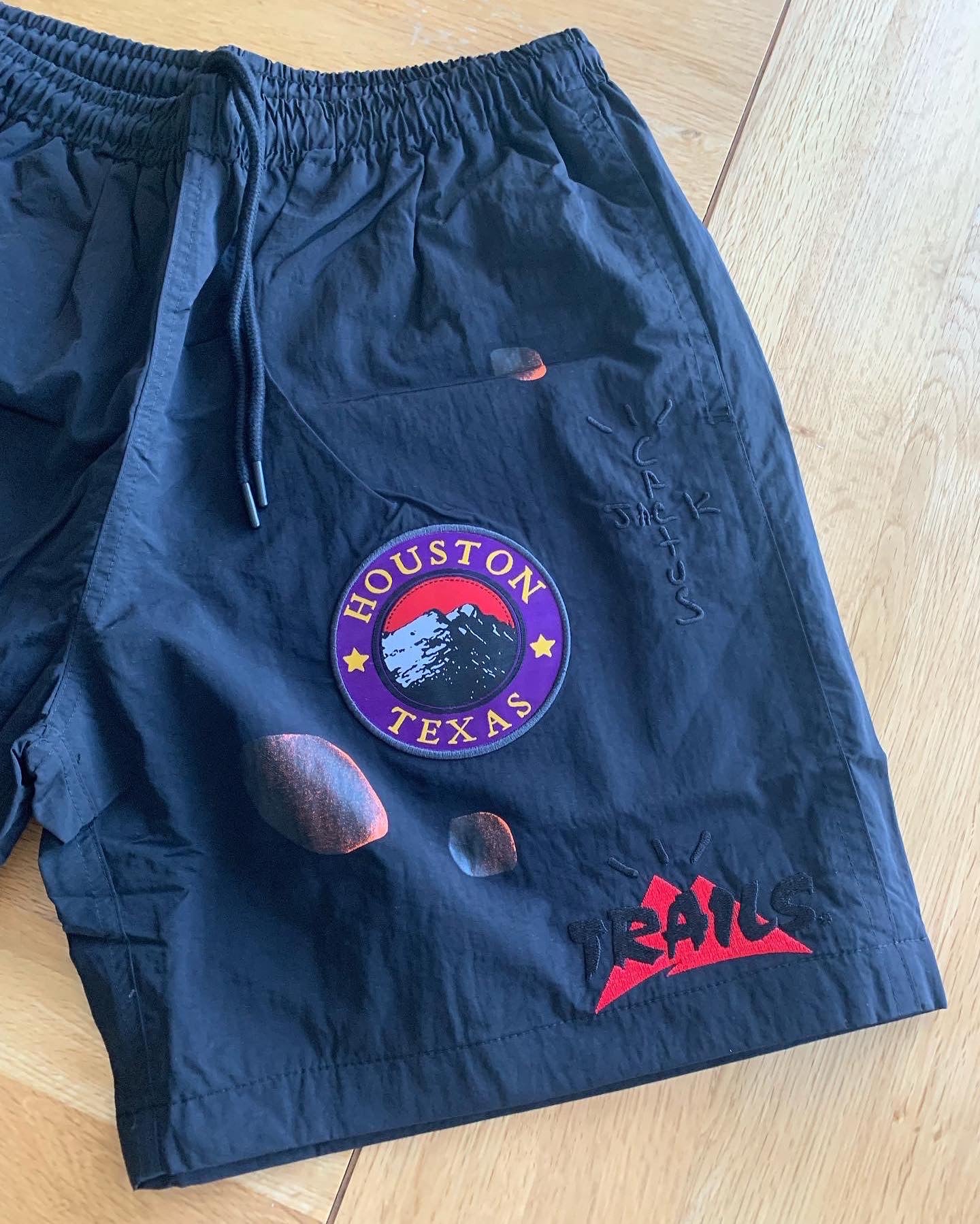 Black Travis Scott Cactus Jack Shorts