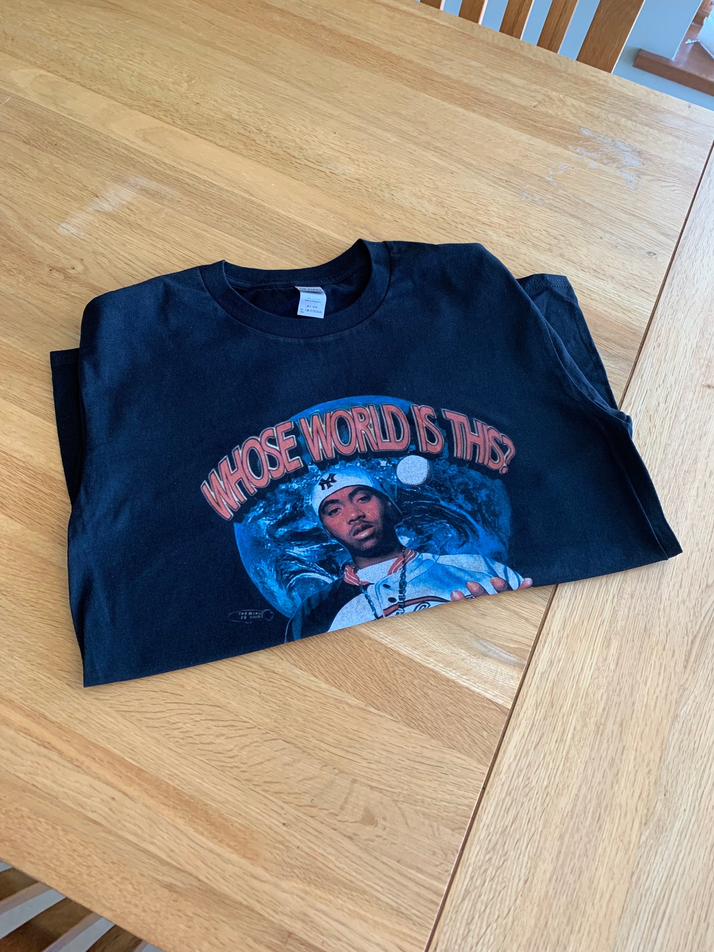 NAS Whose World Is This Graphic Tee