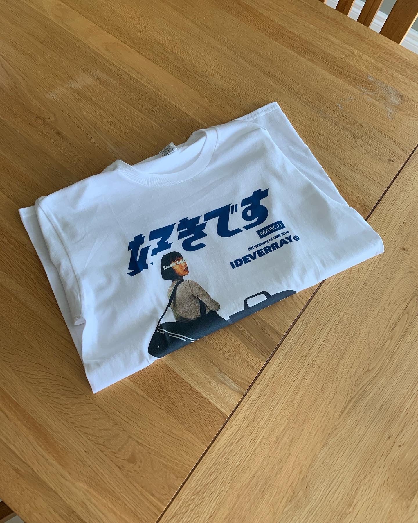 White Tokyo Girl Graphic Tee