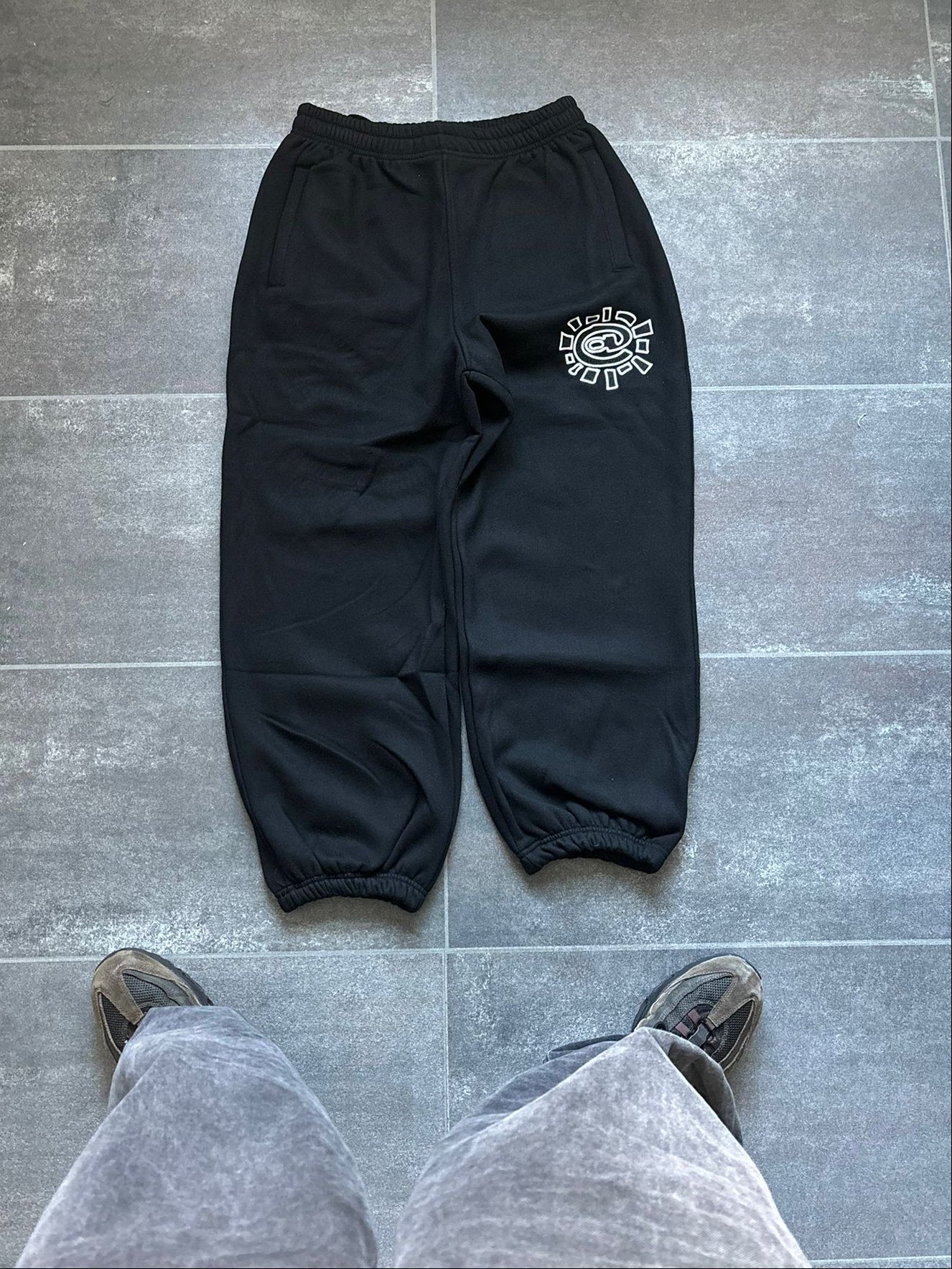 Adwysd X Hugo Black Joggers