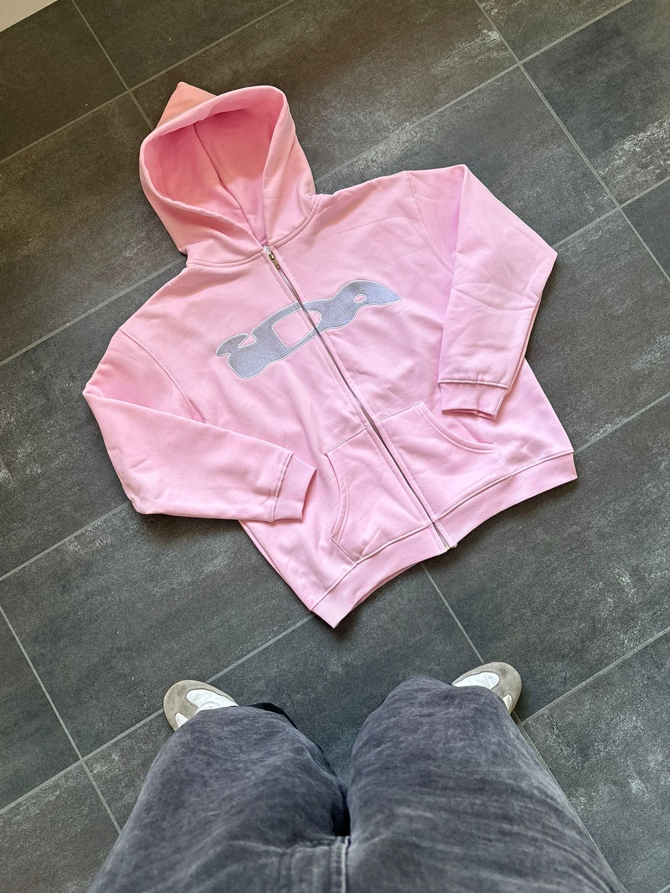 IDA Pink Zip UP Hoodie