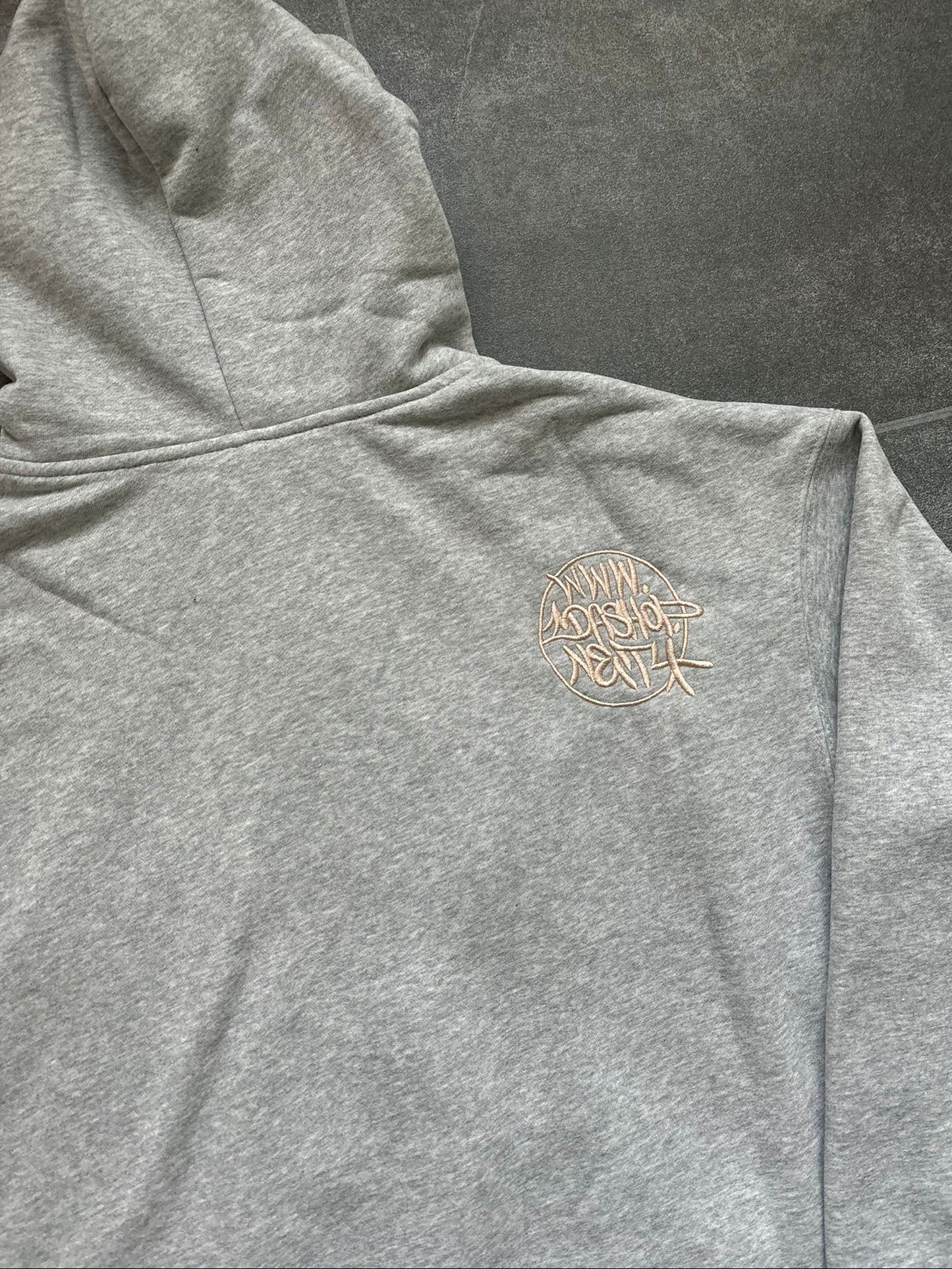 IDA Grey & Black Zip Up Hoodie